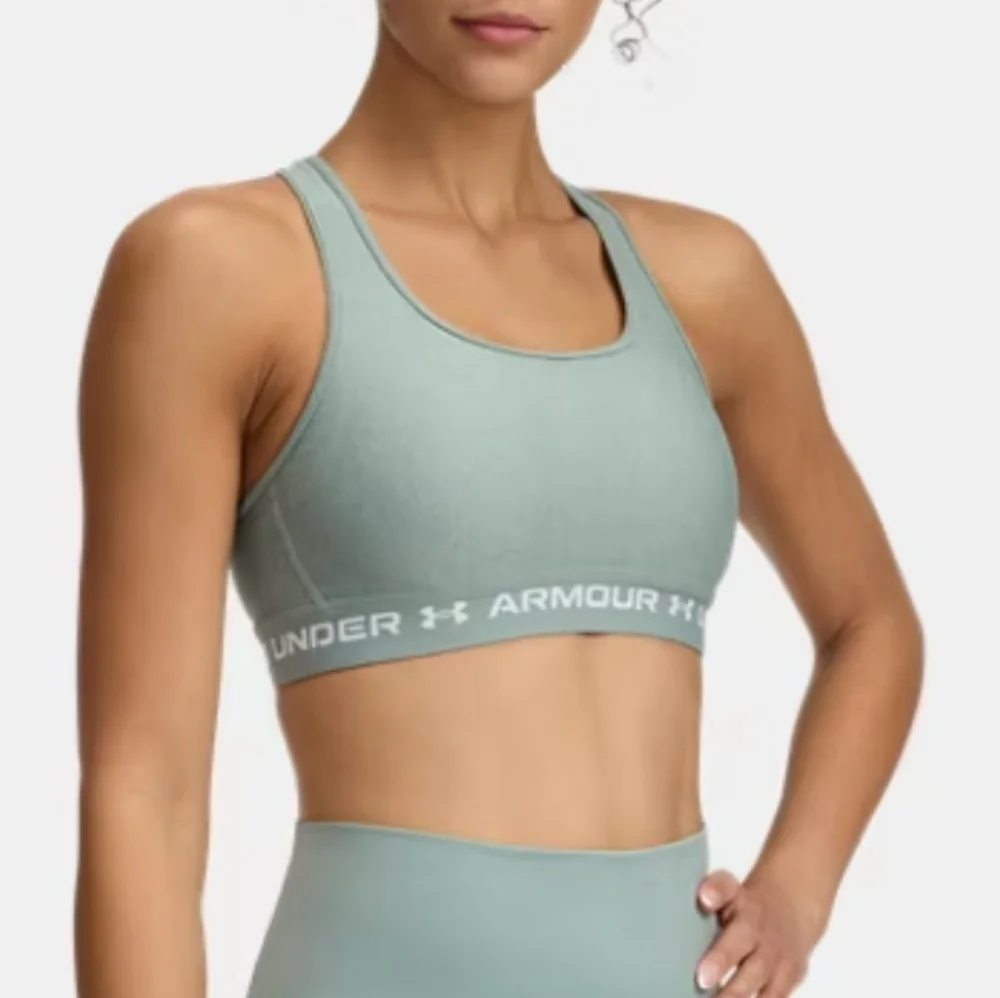 SOLD Under Armour Mid Crossback sports bra - Picture 7 of 8